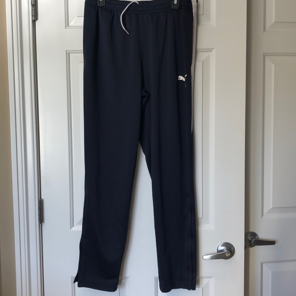 Puma navy track pants